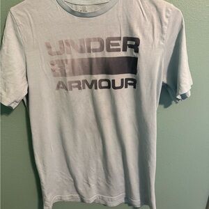 Under Armour Light Blue Short-Sleeve Logo Tee